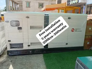 Maximum Output 200kva Diesel Generator