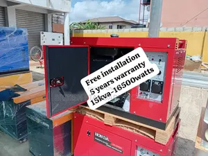 Forced Air Cooled Engine 15kva Remote Control Diesel Genset
