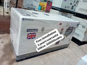 One Touch Start 50kva Silent Diesel Generator