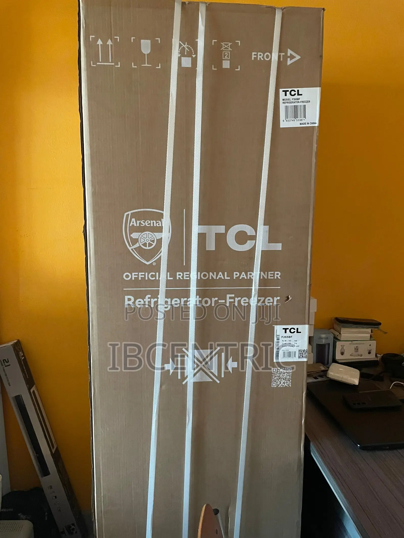 265litres TCL Bottom Mount Fridge