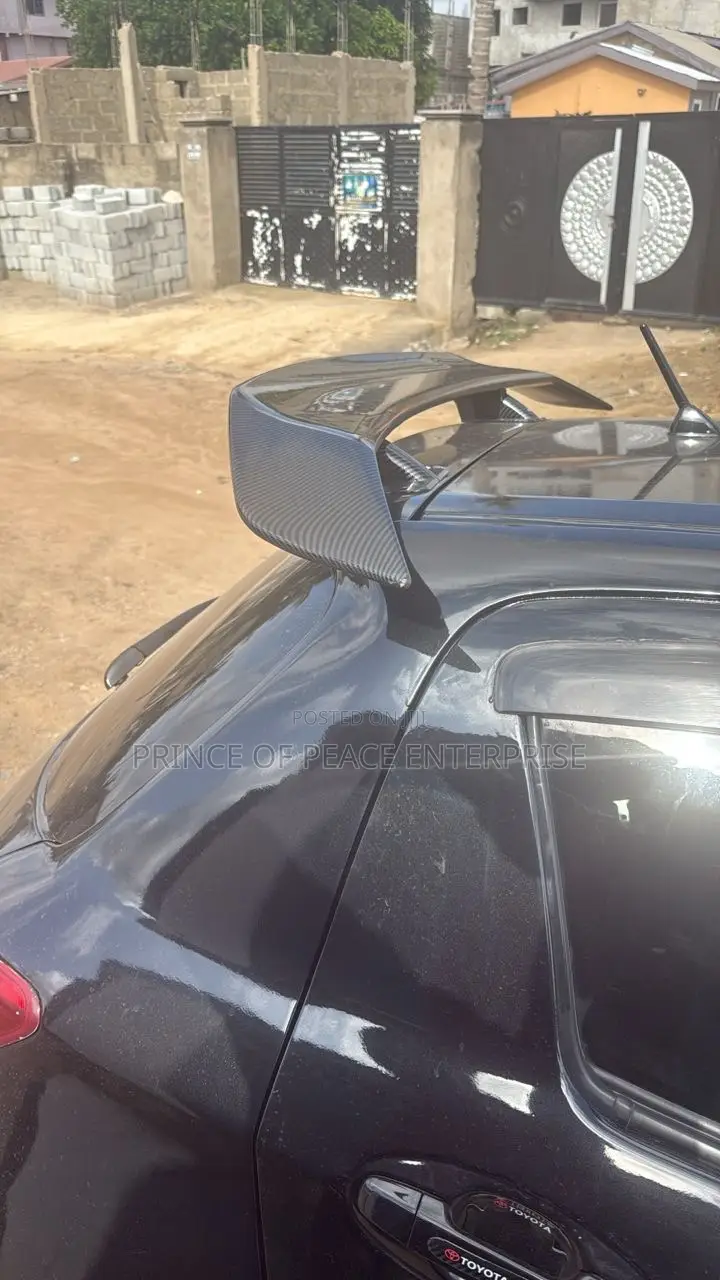 Toyota Yaris Vitz Vios Venza Hatch Back Cars Boot Spoiler