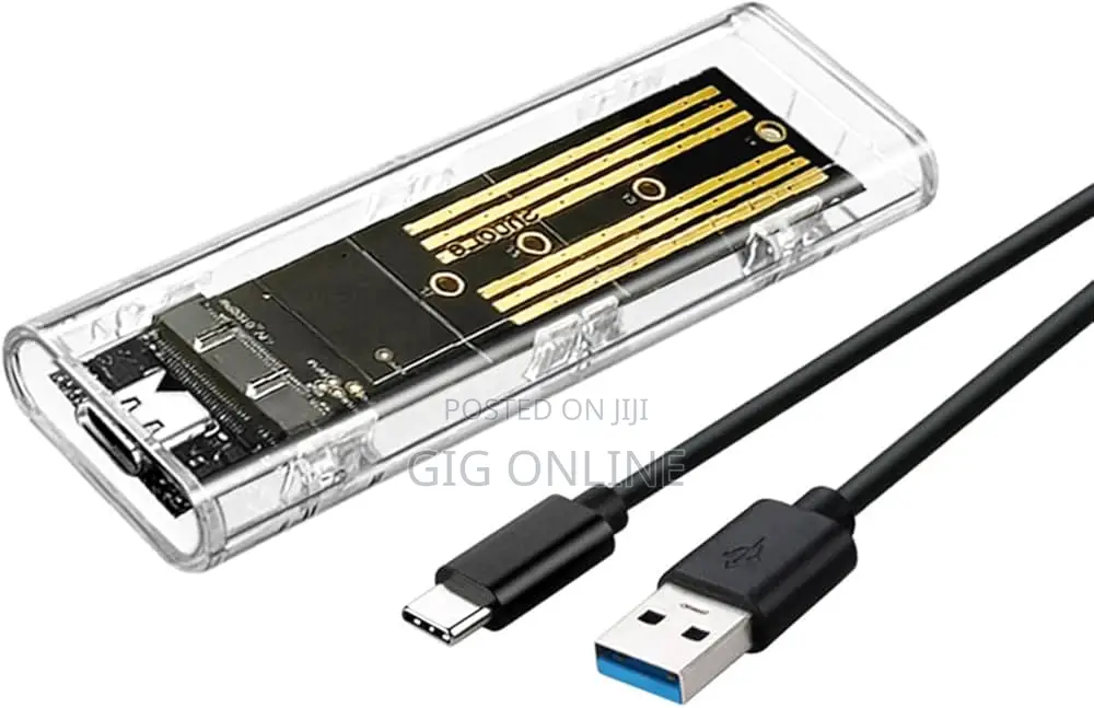 Transparent SSD Case