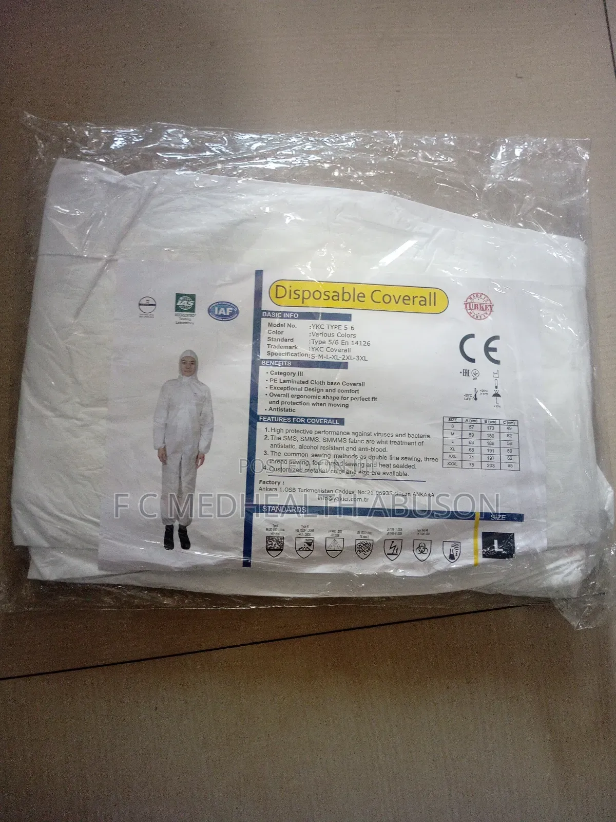 Disposable Coveralls