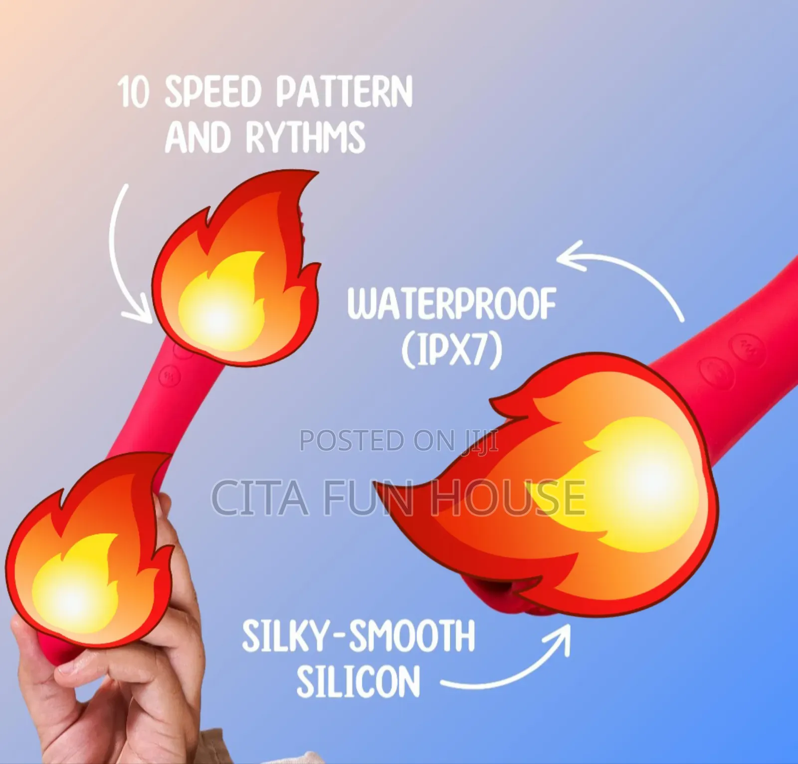 2 in 1 Microphone Rose Sucking Rechargeable Vibrator