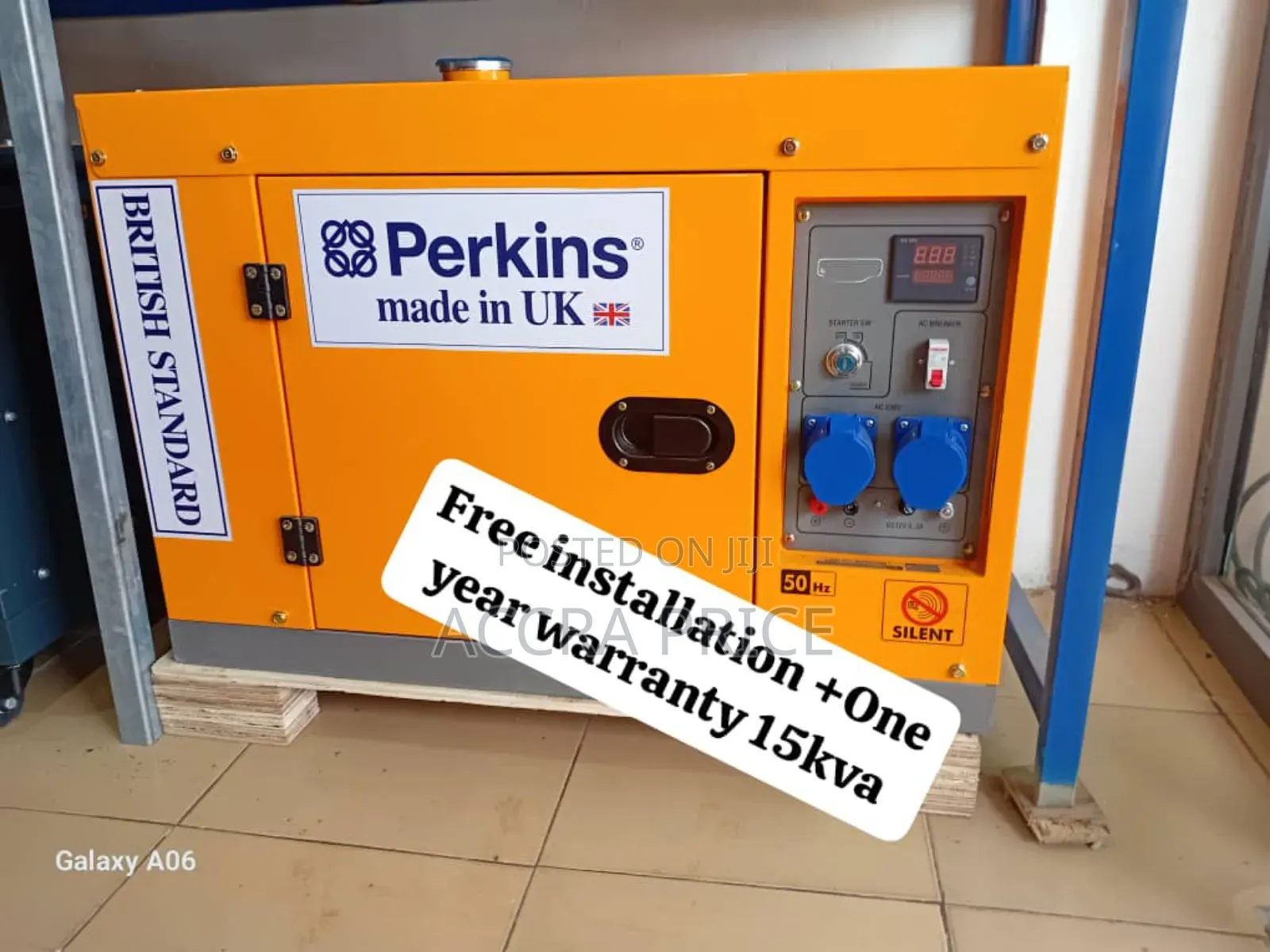 Survival 18kva Uk Perkins Generator 18000w Engine Set