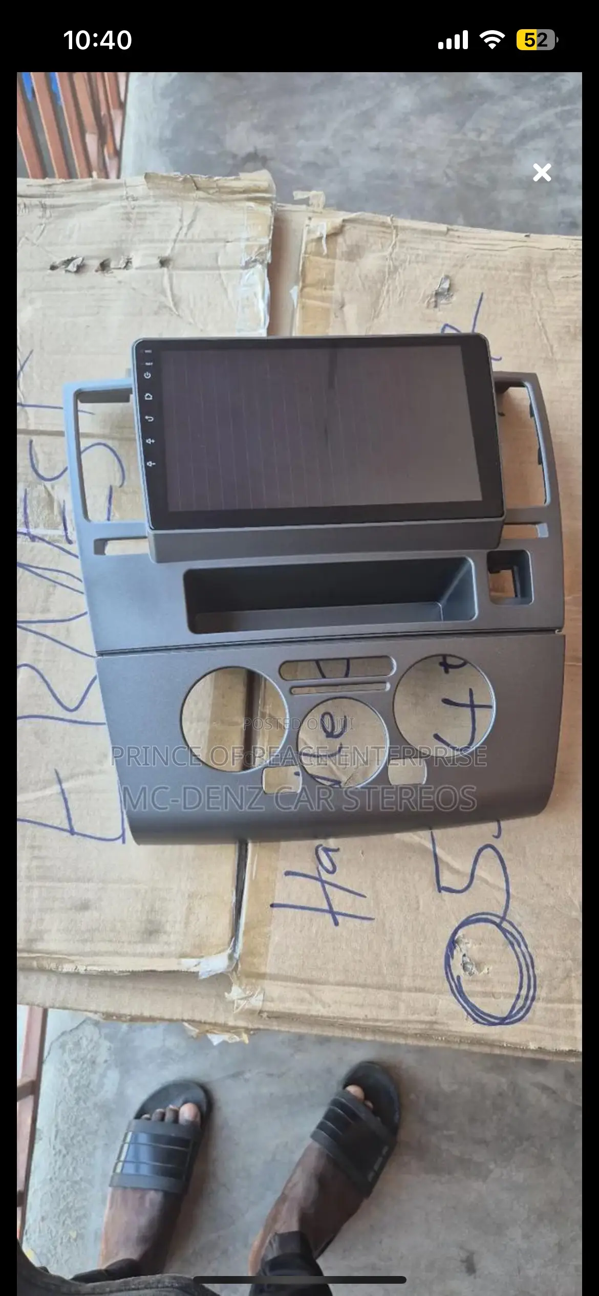 Nissan Versa Tiidi Andriod Screen With Reverse Camera