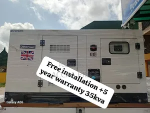 Unrivaled Perkins Diesel Genset 35kva With Large Fuel Tank