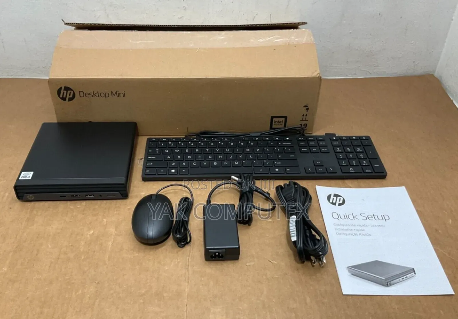 Desktop Computer HP ProDesk 600 G5 16GB Intel Core i5 SSD 512GB