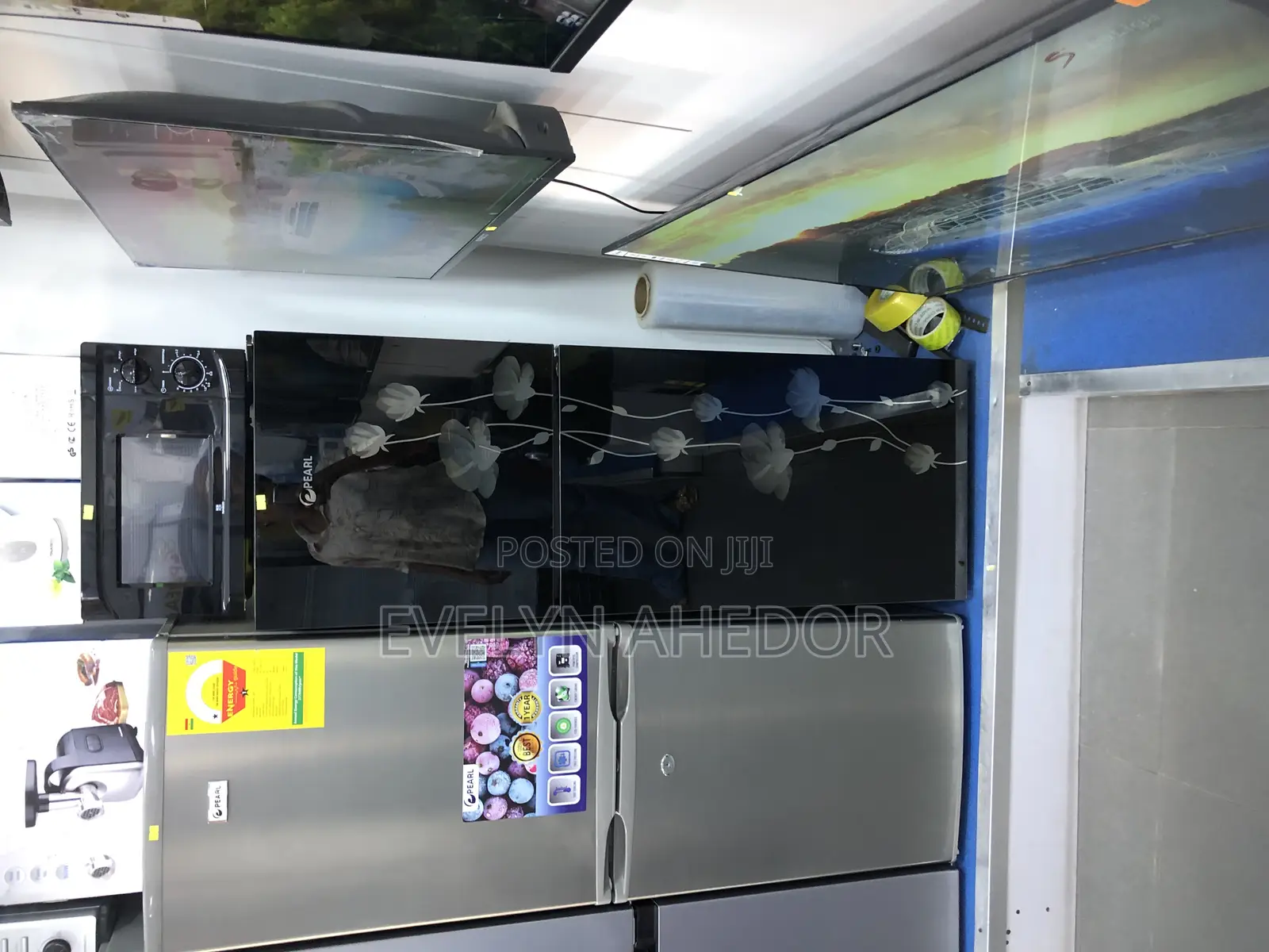 Bene’S Pearl Top Freezer 138 Liters All Glass Available
