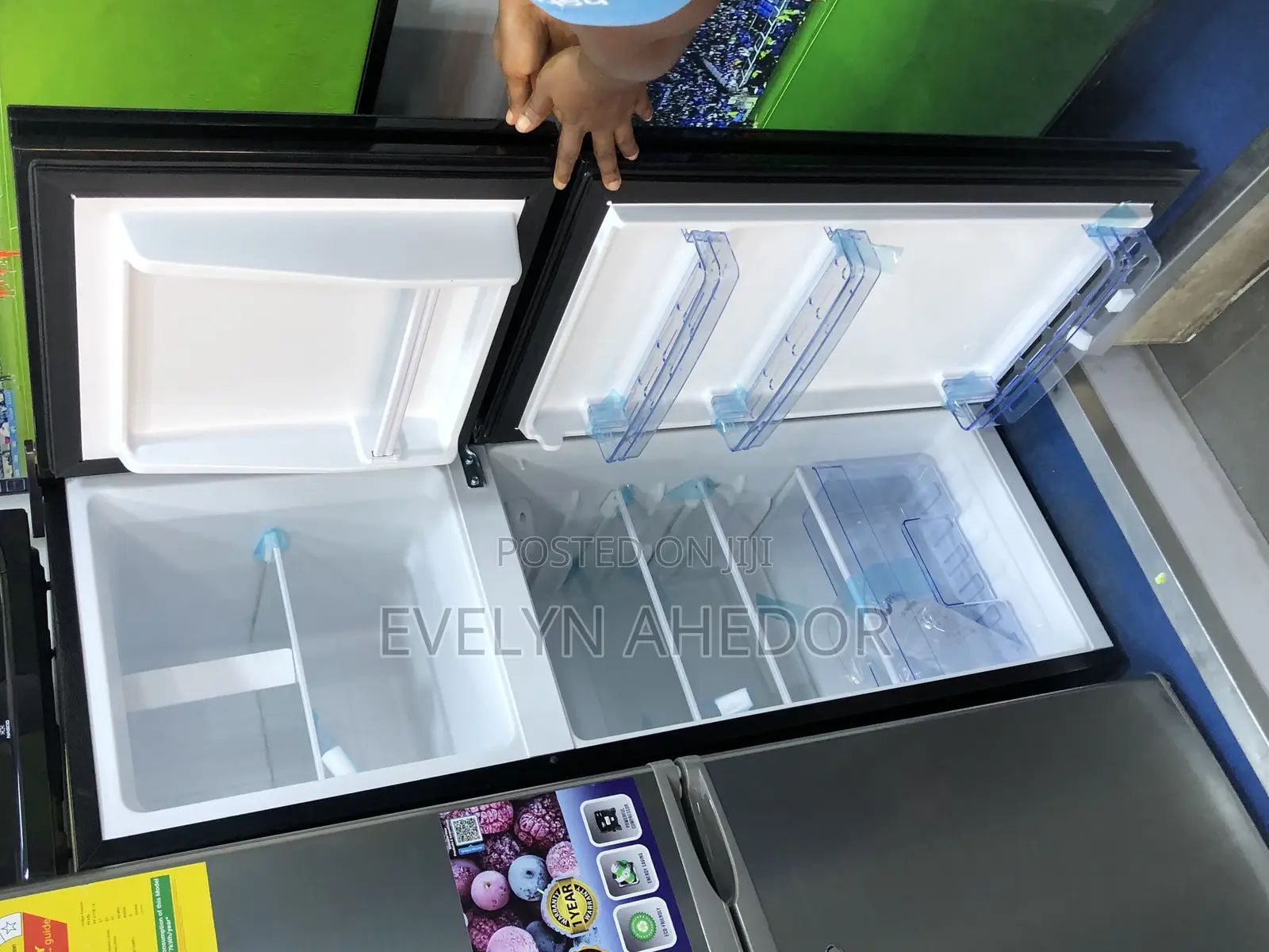 Bene’S Pearl Top Freezer 138 Liters All Glass Available