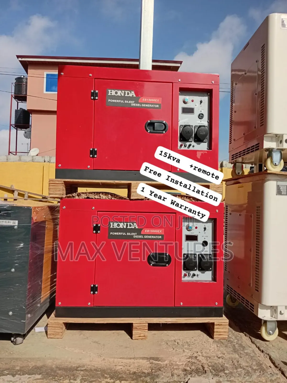 Honda 15kva Diesel Powered Generator Unlimited Energy