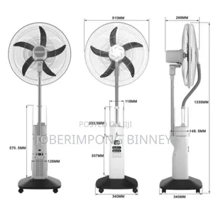 Rechargeable Mist Fan