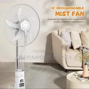 Rechargeable Mist Fan