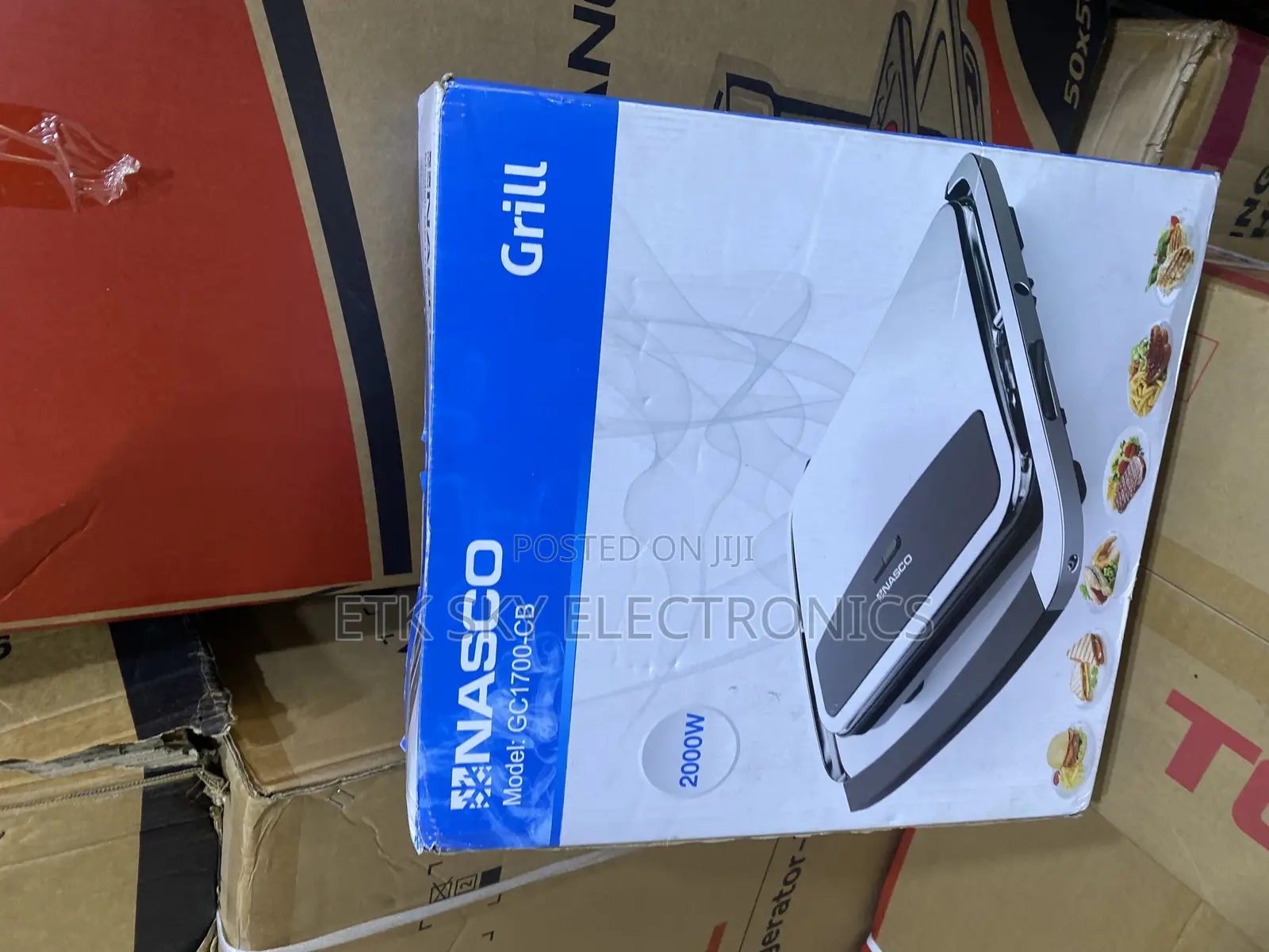 Staunch Nasco 2000w Electric Grill