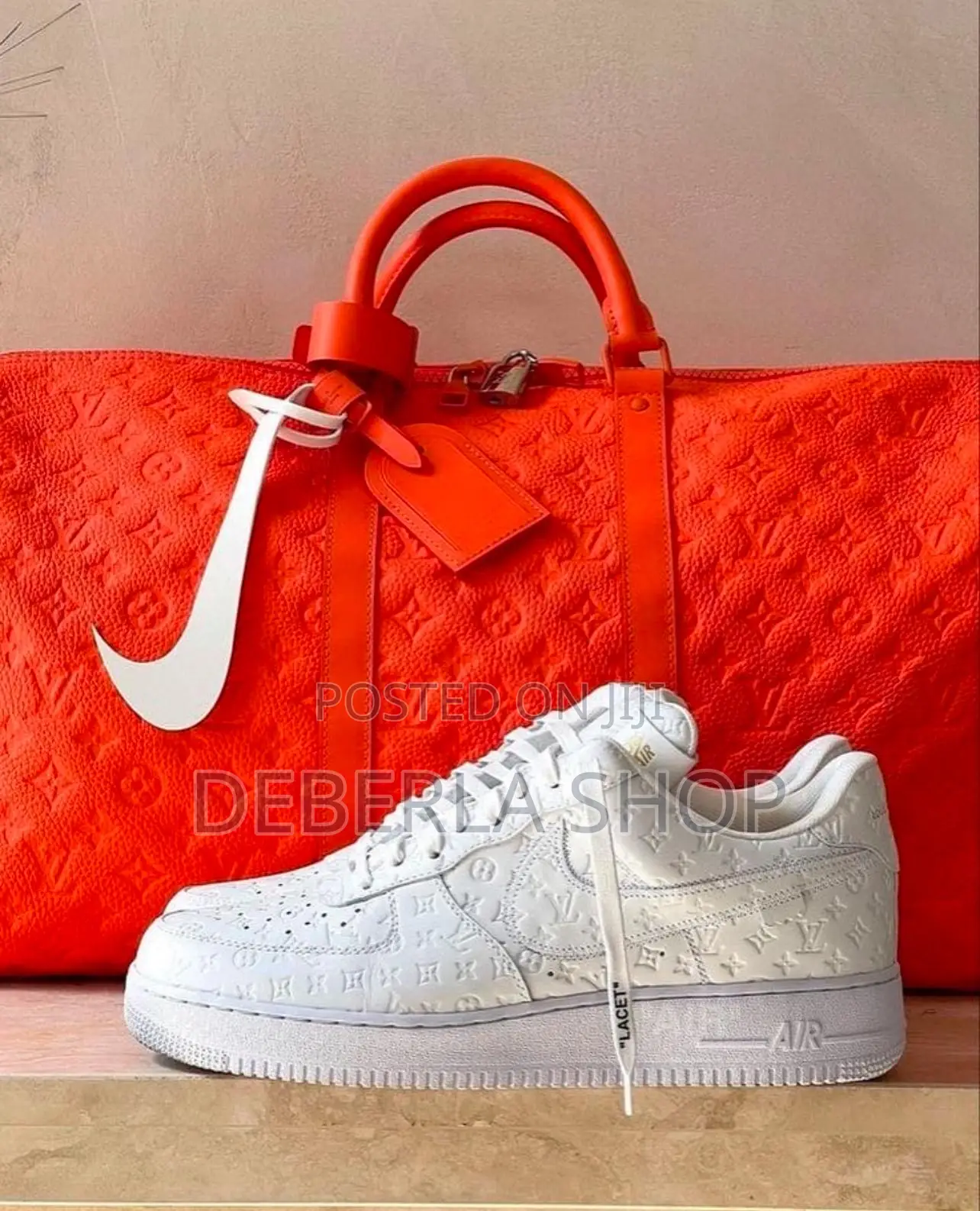 All White Lv Lancet Airforce 1