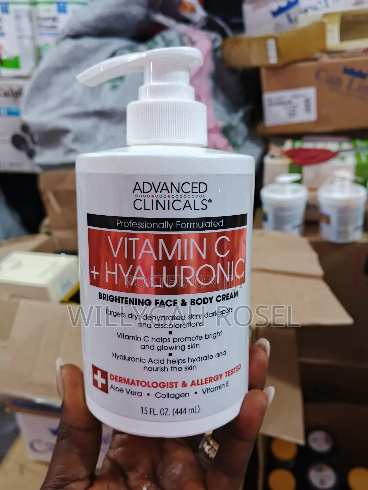 Advanced Clinical Vita C Hyaluronic Cream