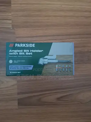 Parkside Angled Bit Holder With Bit Set 6pcs