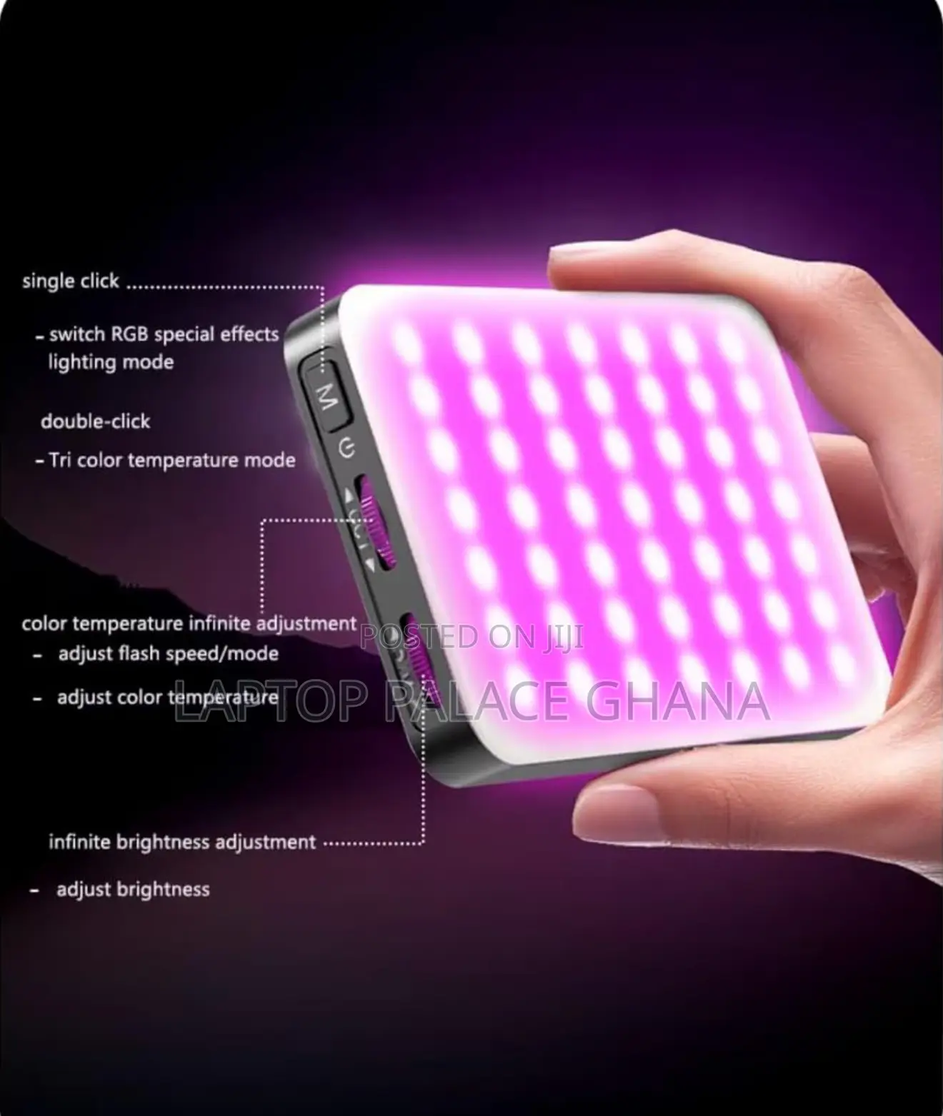 Generic D10s 129 Led RGB Video Light
