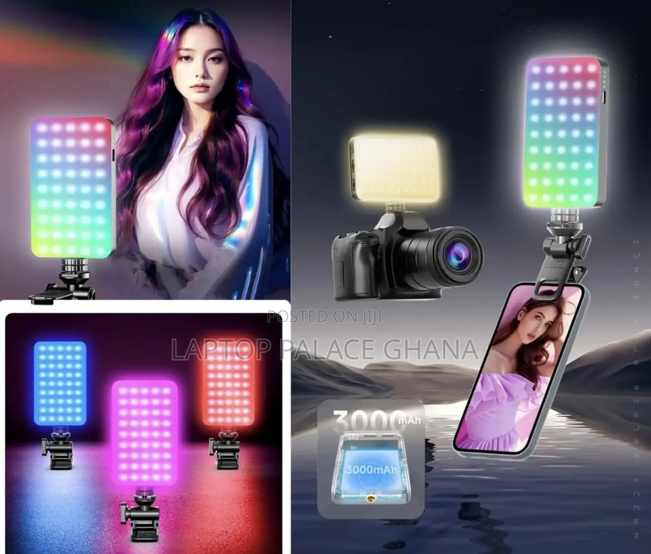 Generic D10s 129 Led RGB Video Light