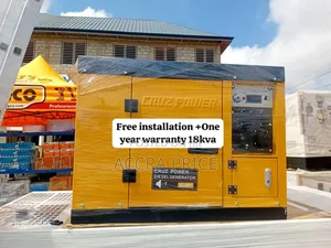 Diesel Fuelled 18kva Cruz Power Generator