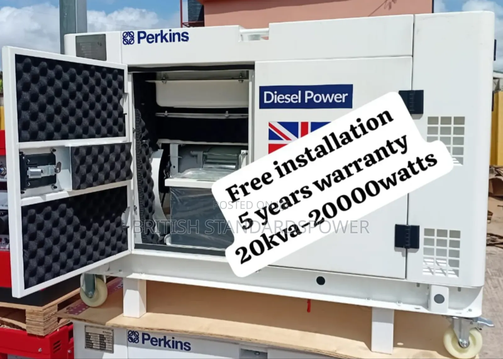 High Energy Production 20kva Diesel Generator