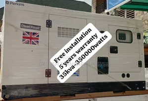Sound Attenuated 35kva Diesel Generator