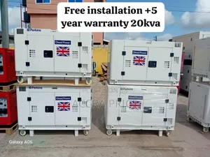 Premier 20kva 18kw Perkins Generator Capacity Diesel Powered