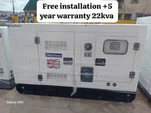 Premier 22kva 18kw Perkins Generator Capacity Diesel Powered