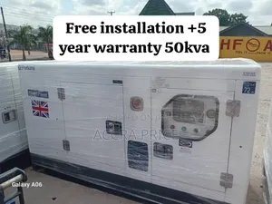 Premier 50kva 45kw Perkins Generator Capacity Diesel Powered