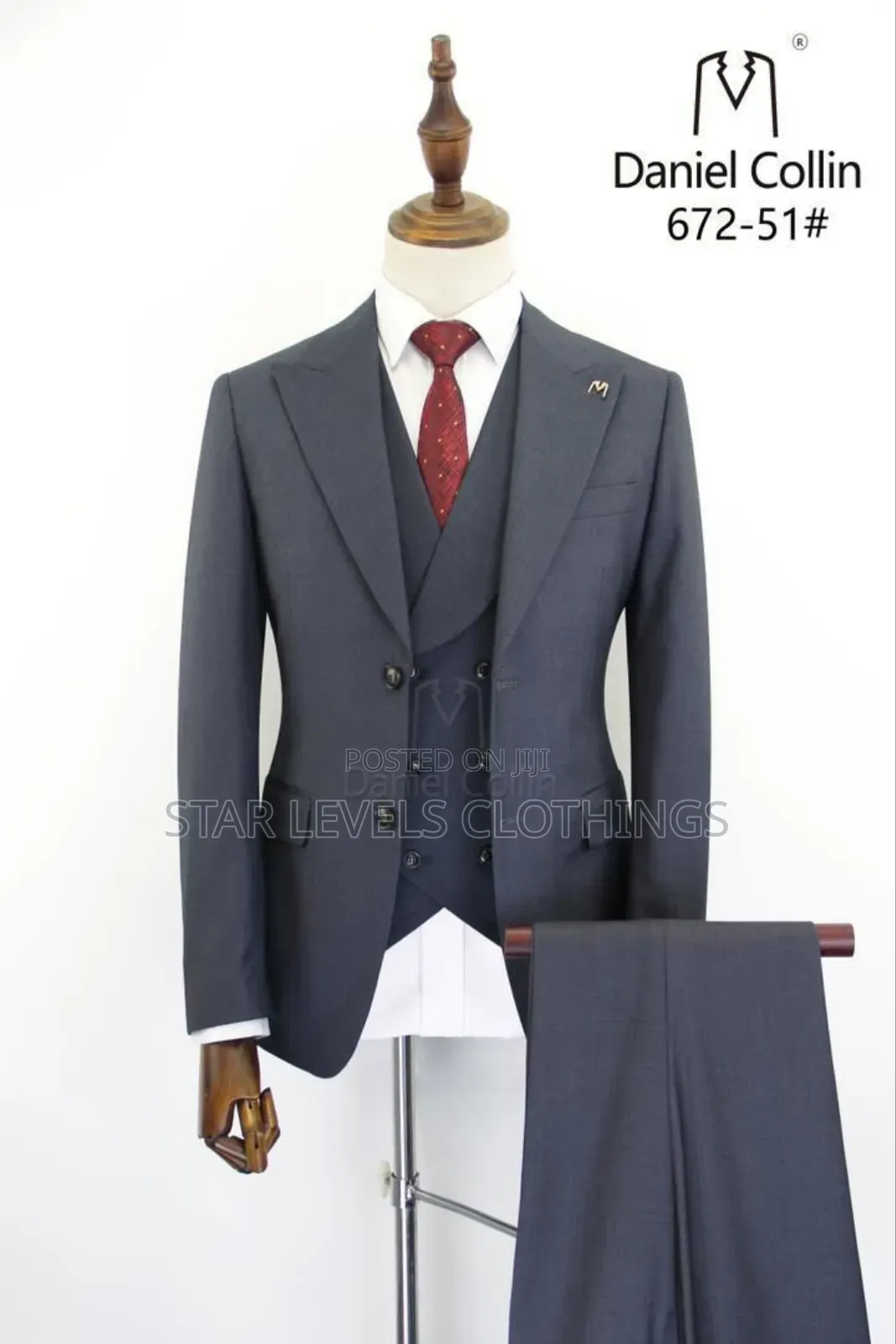 Green and Gray 3pcs Suits (Daniel Collin Suits)