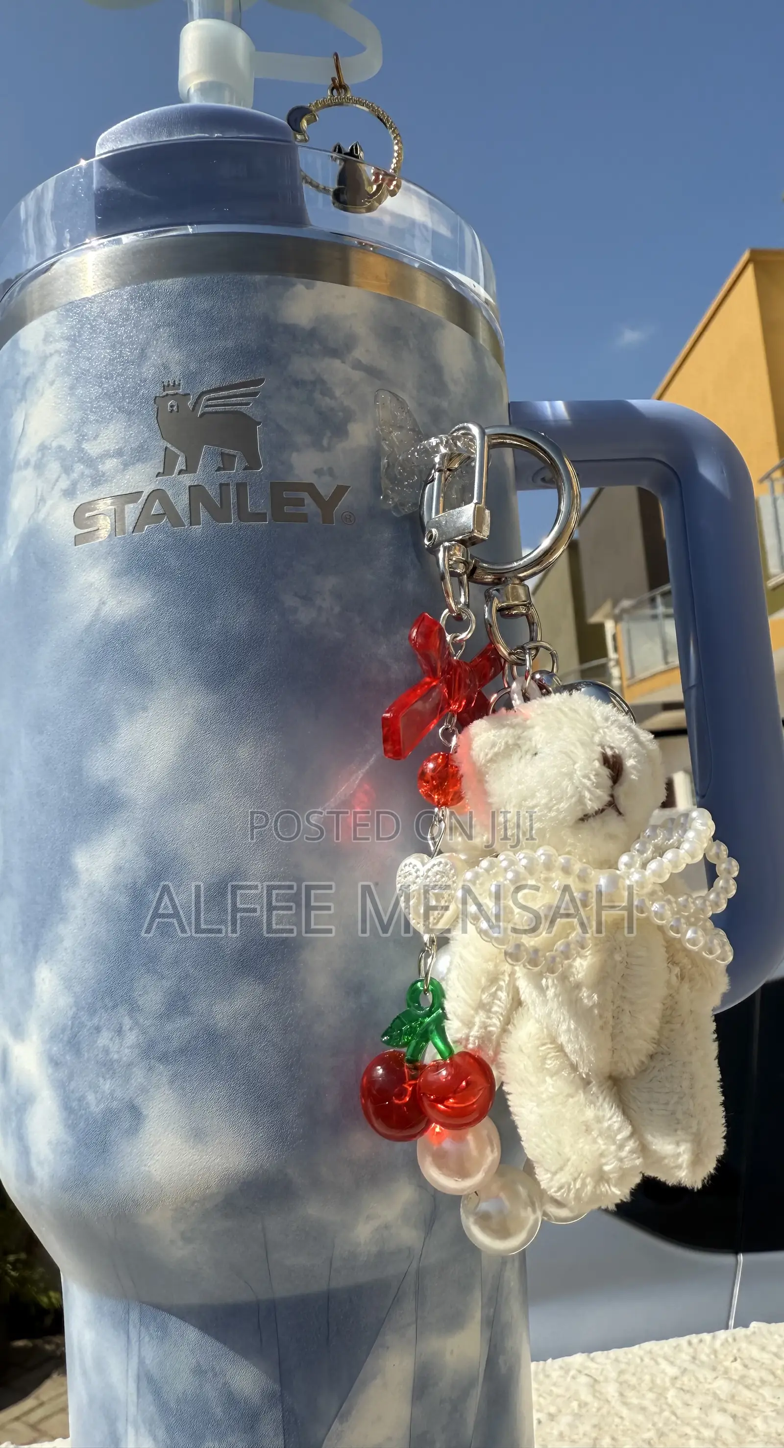 Stanley Bluetye Dye Tumbler 40oz With Accessories