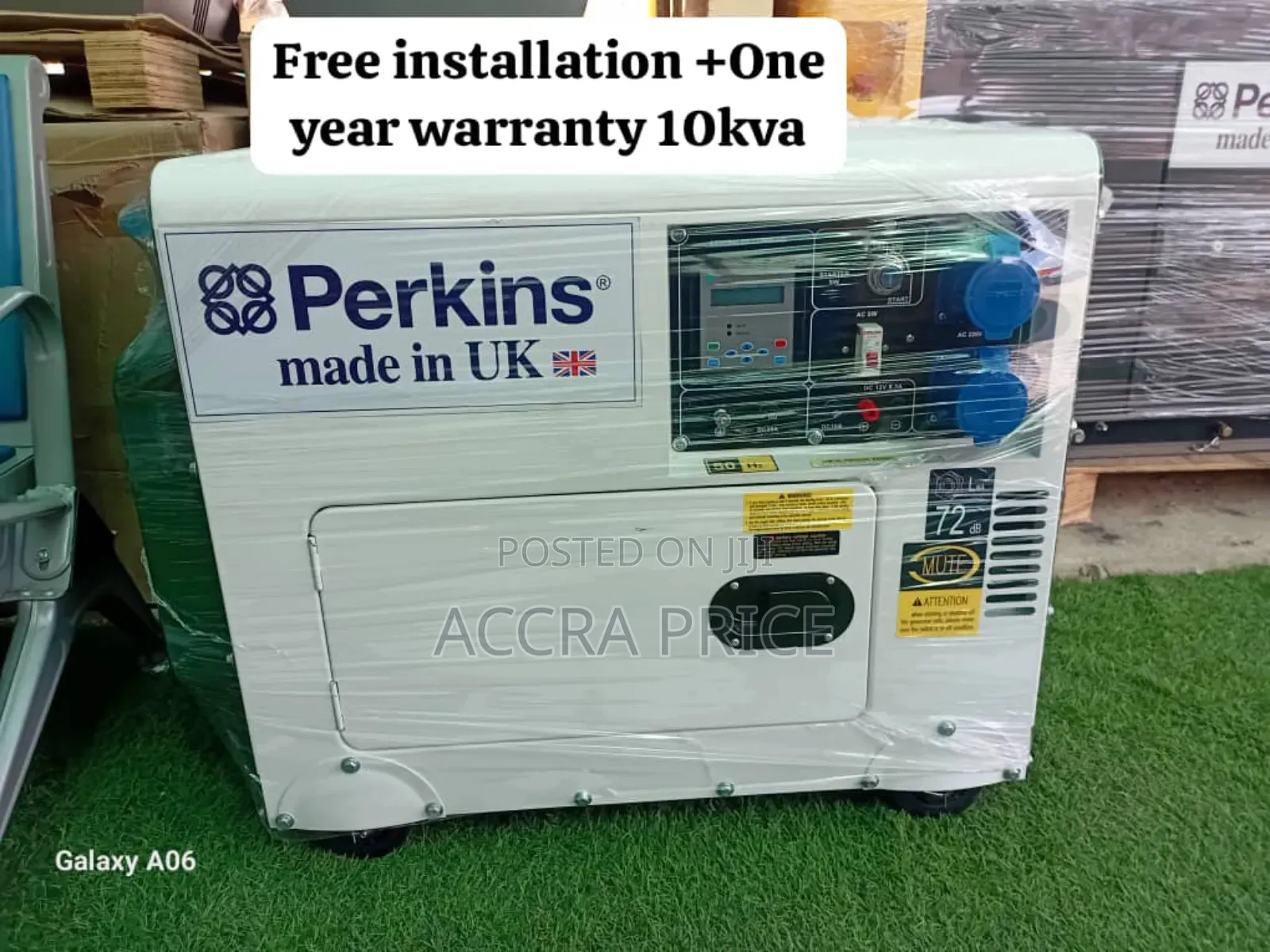 Premier 10kva 13kw Perkins Generator Capacity Diesel Powered
