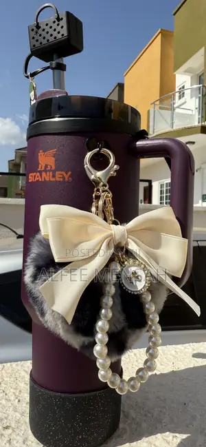 Stanley Tumbler Warm Purple With Accessories