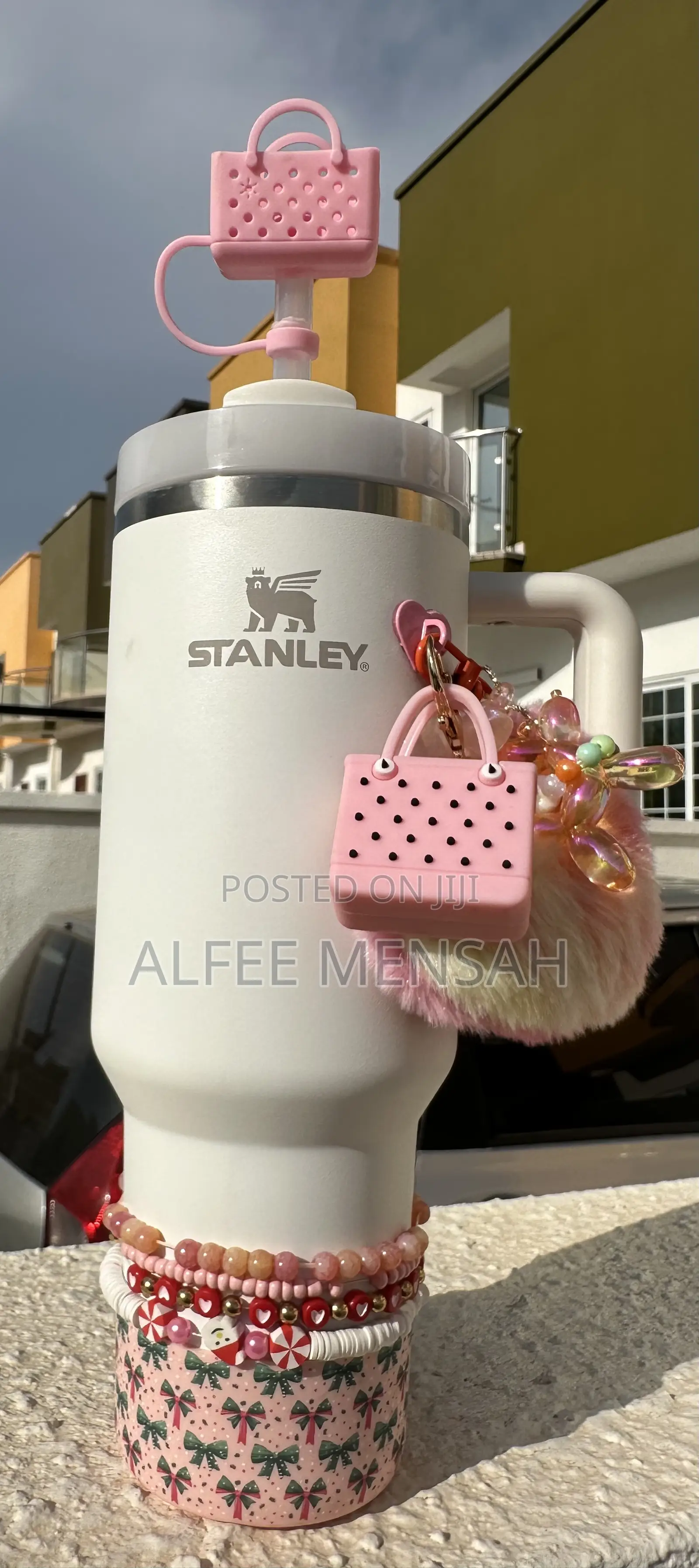 Frost White Stanley Tumbler40oz With Accessories