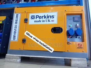 Perkins 16500 Diesel Generator Powering the Whole House