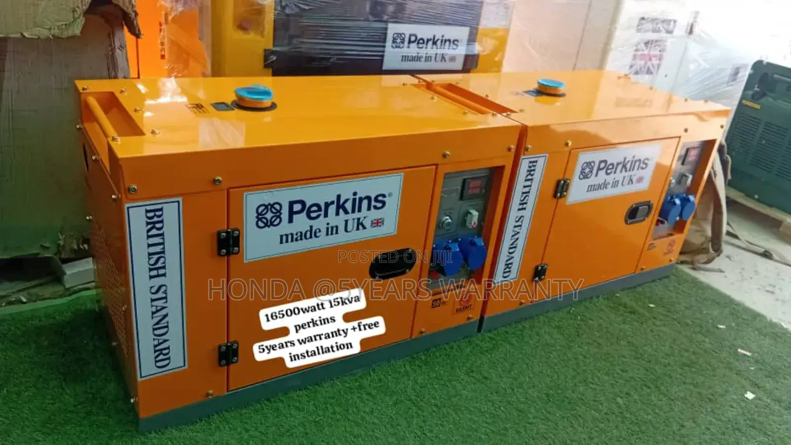 Become Electric Flow Perkins 15kva 16500wax Diesel 15kva