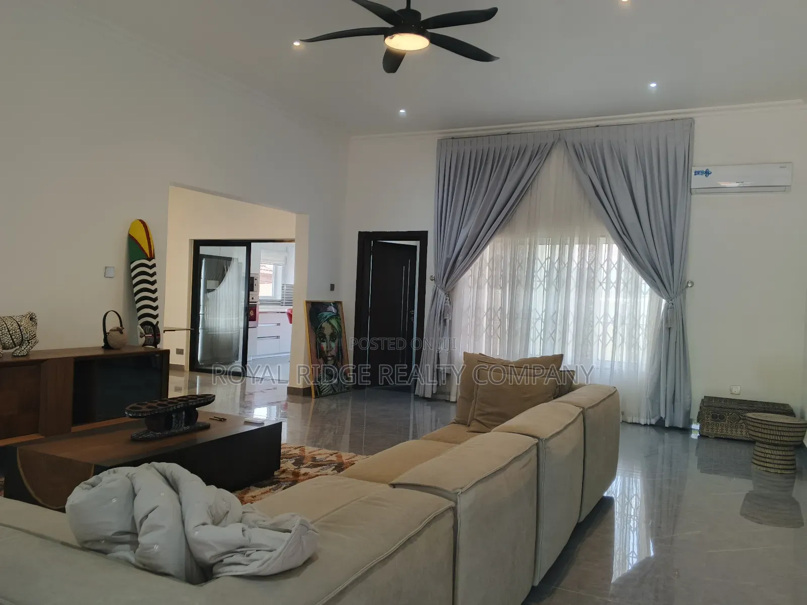 Furnished 4bdrm House in East Airport, Accra Metropolitan for rent
