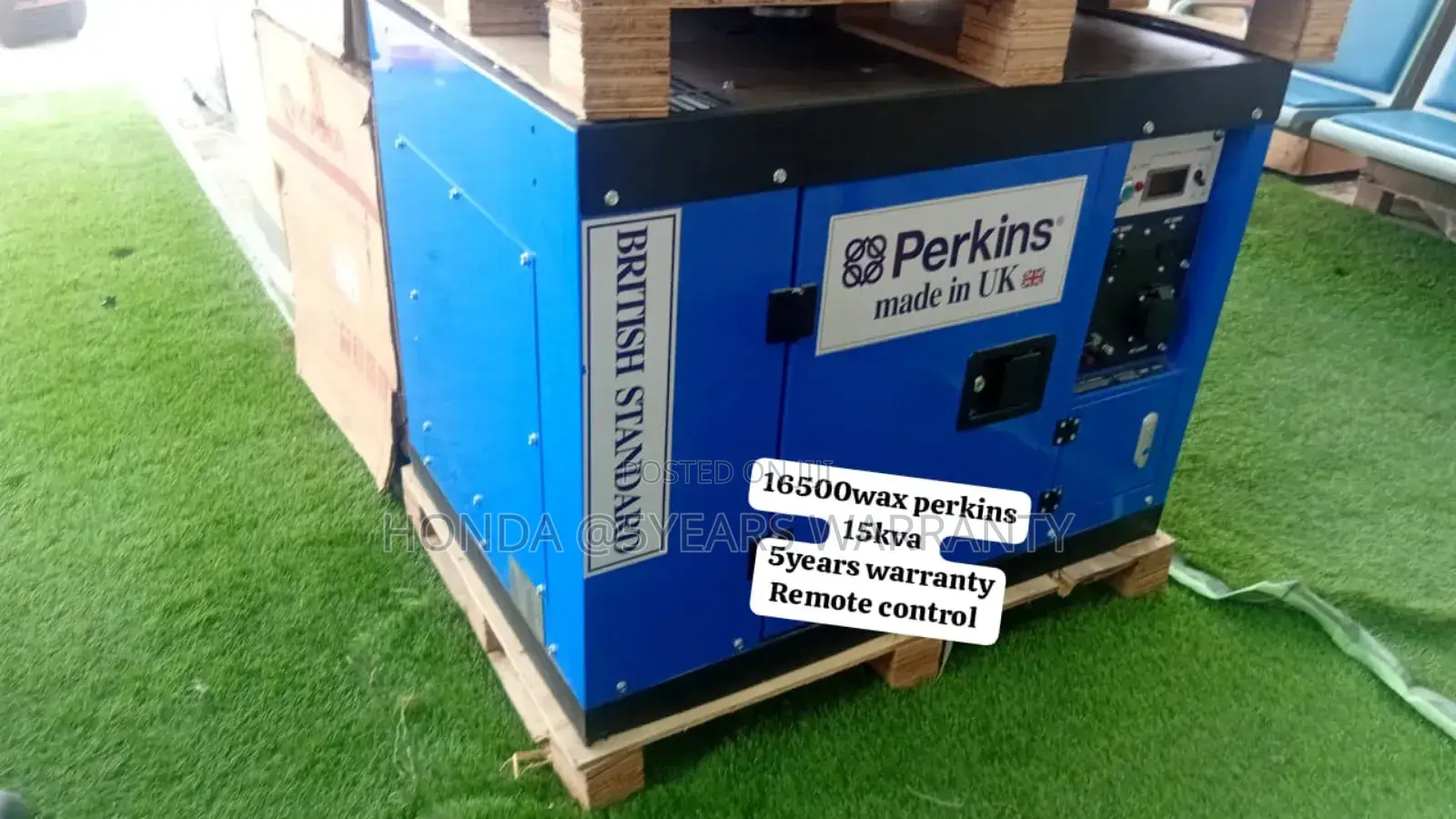 Begin Electric Energy With Perkins 15kva 16500watt Generator