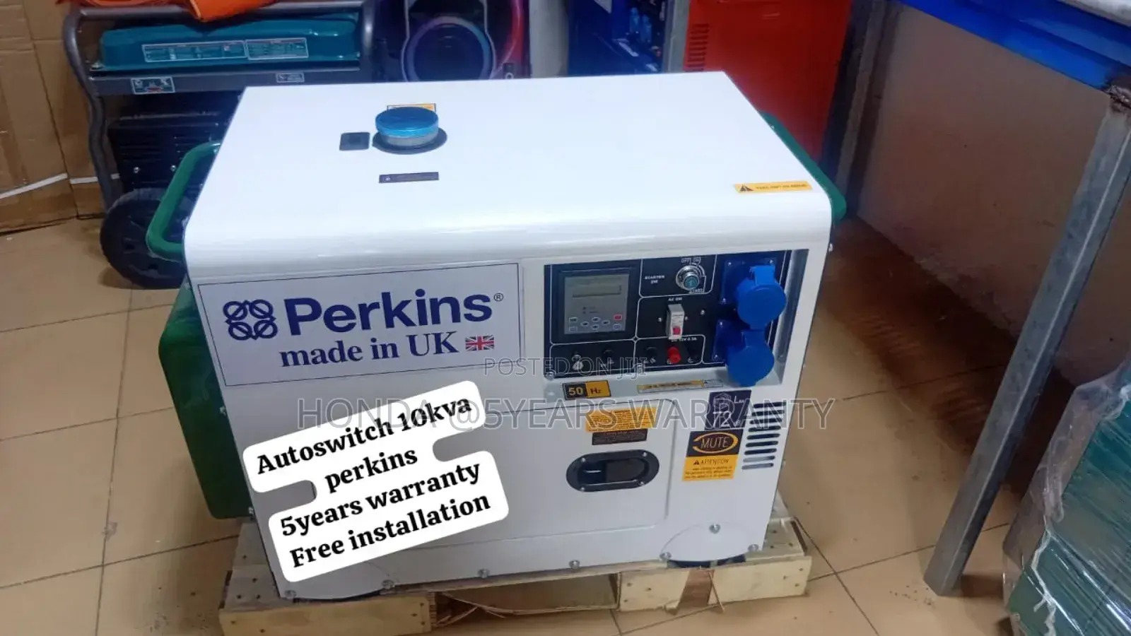 Bloom With Electric Power Perkins 10kva 13000wax Generator