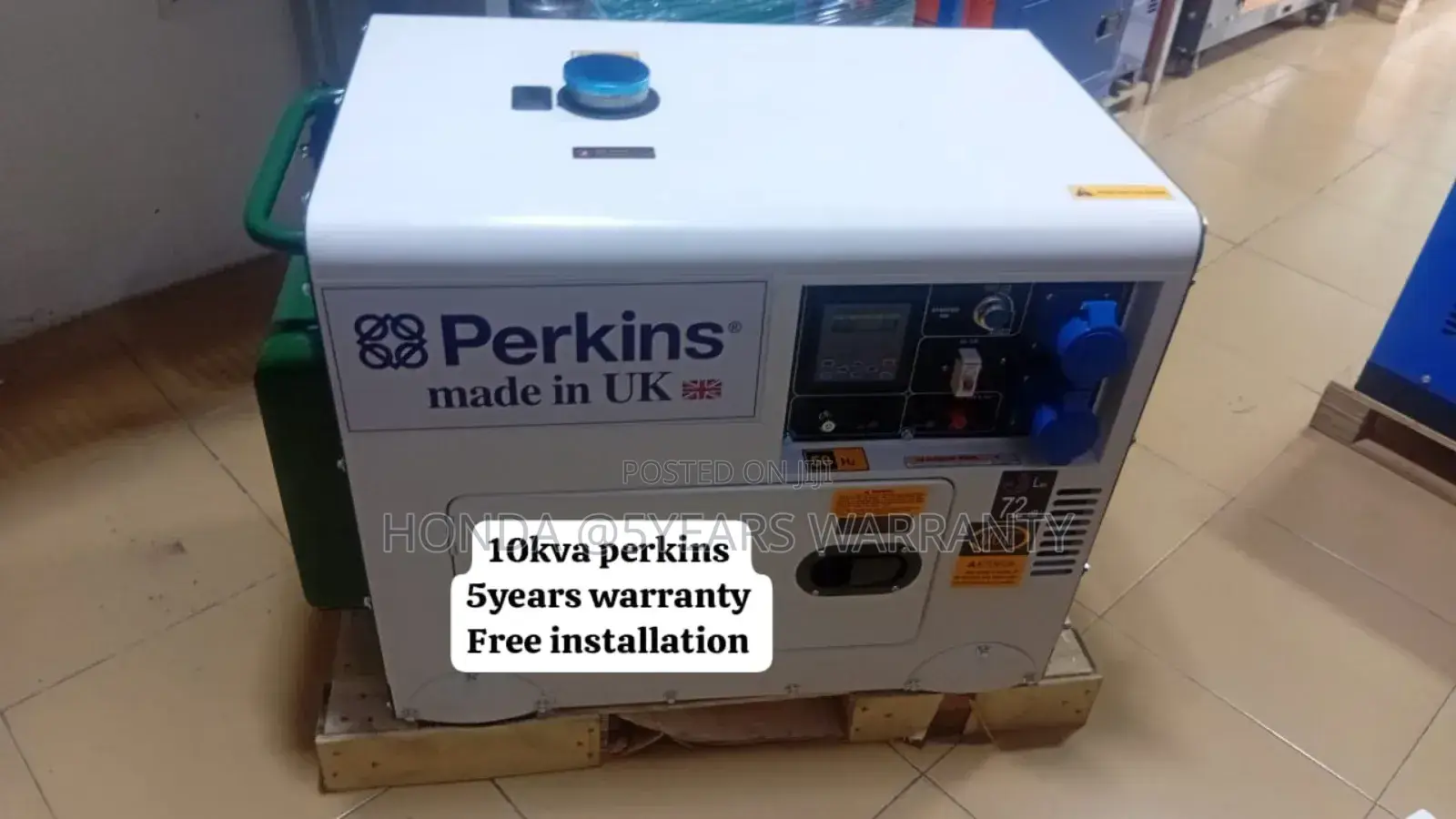 Bounce With Electric Power Perkins 10kva 13000wax Diesel