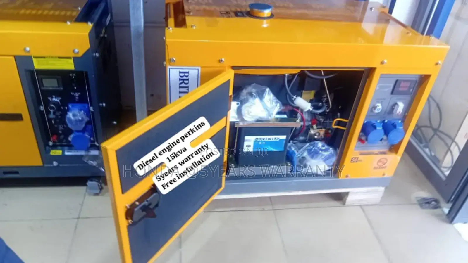 Burst With Electric Energy Perkins 15kva 16500wax Generator