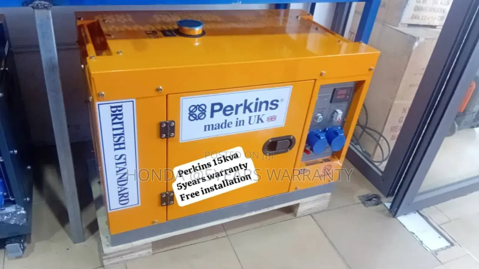 Capture Electric Energy With Perkins 15kva 16500wax Diesel