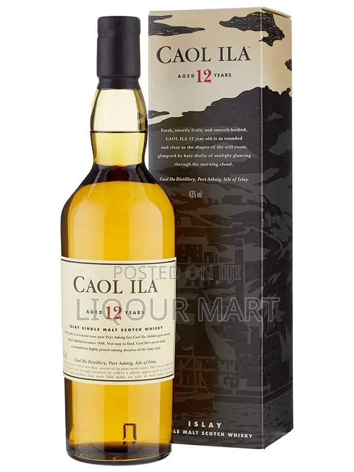 1l Caol Ila 12 Year Old Single Malt Scotch Whisky