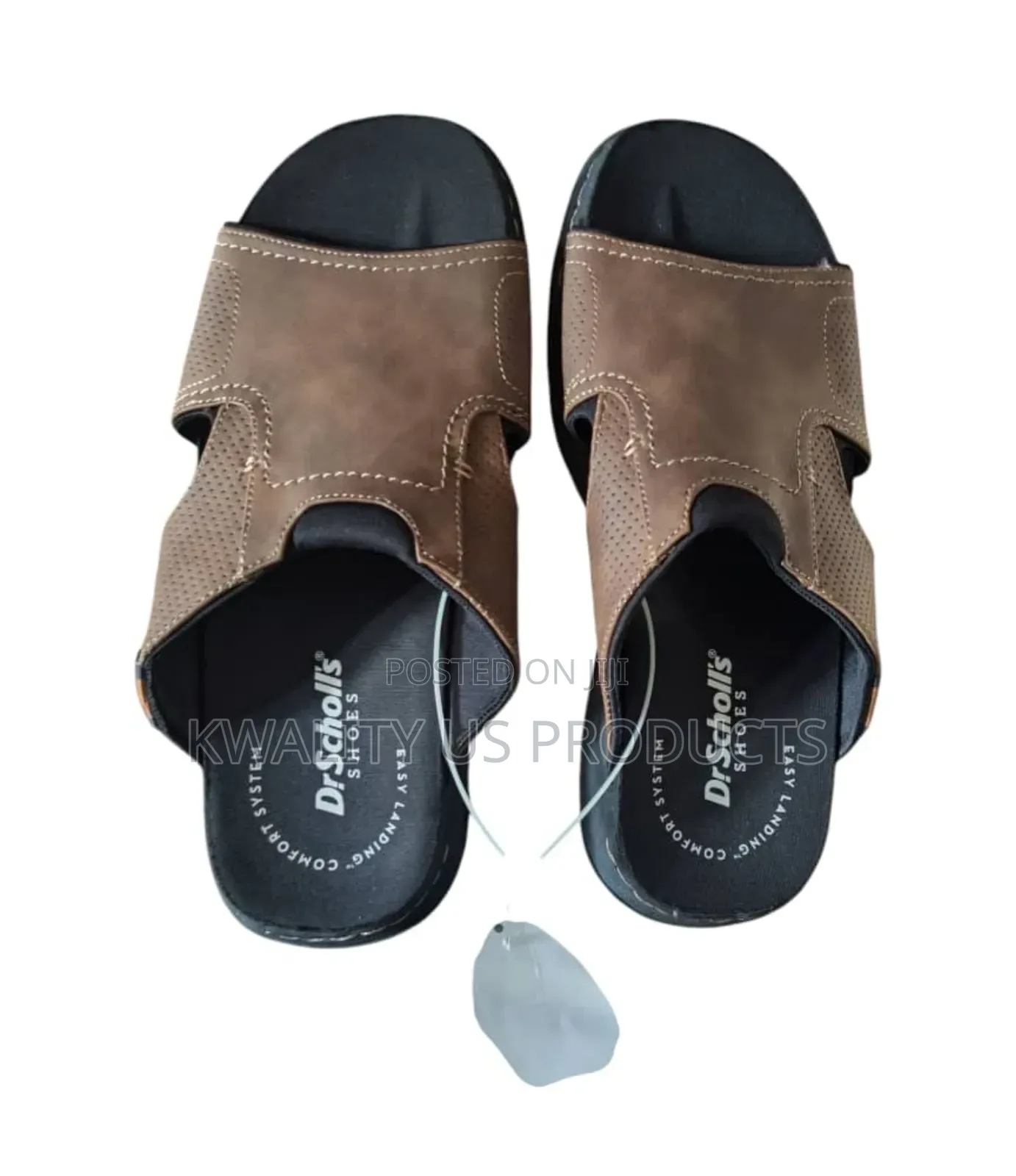 Dr Scholl's Men's Leather Slippers
