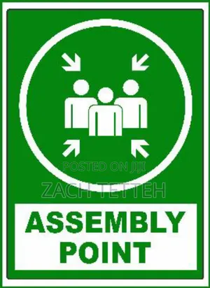 Assembly Point Sign
