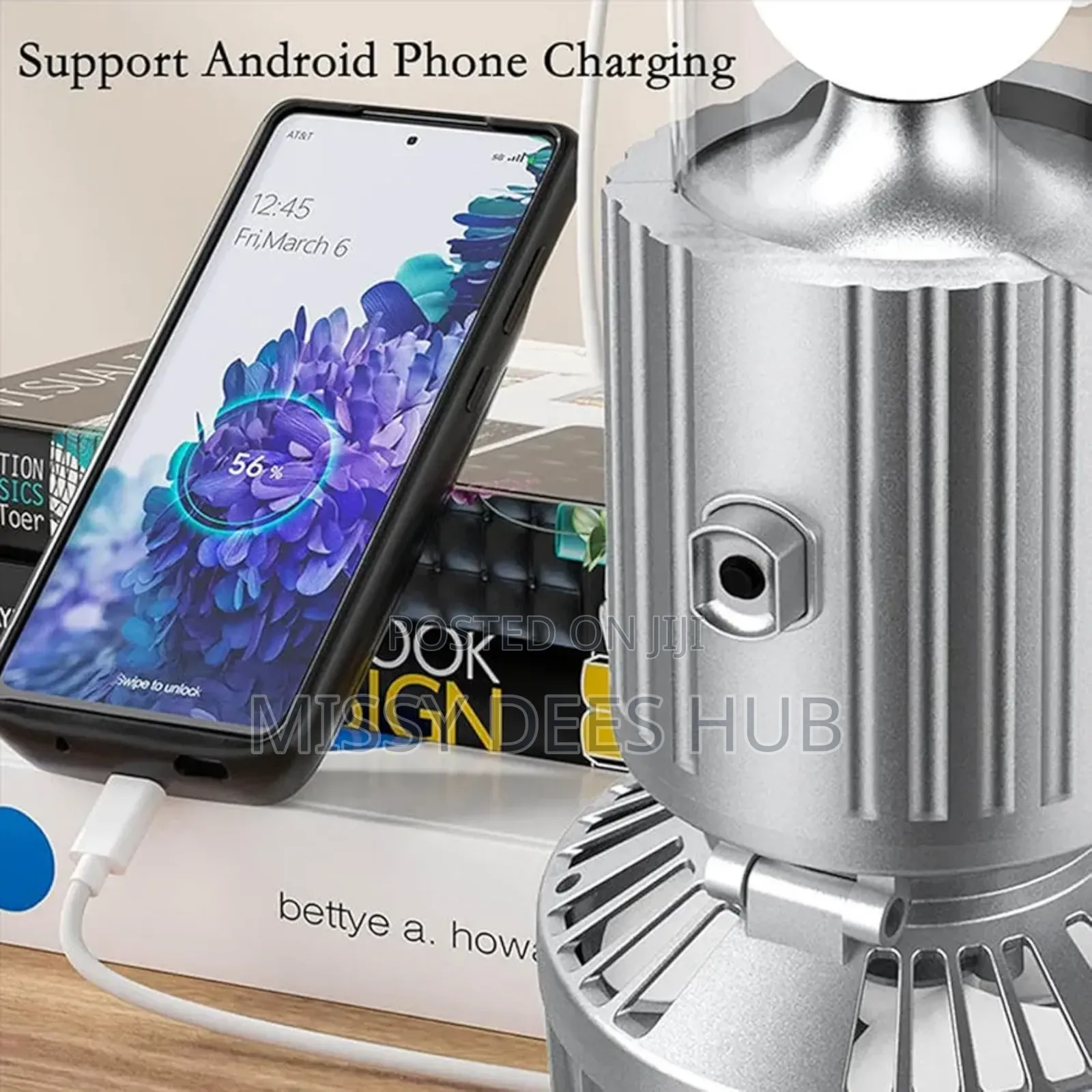 Solar Camping Light + Fan