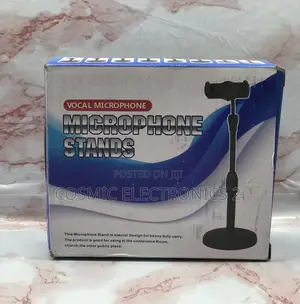 Black Mobile Phone Stand - Heavy Duty