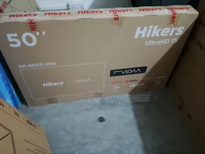 Hikers Tv 50 Inches Vidaa Smart Uhd Frameless With Bluetooth