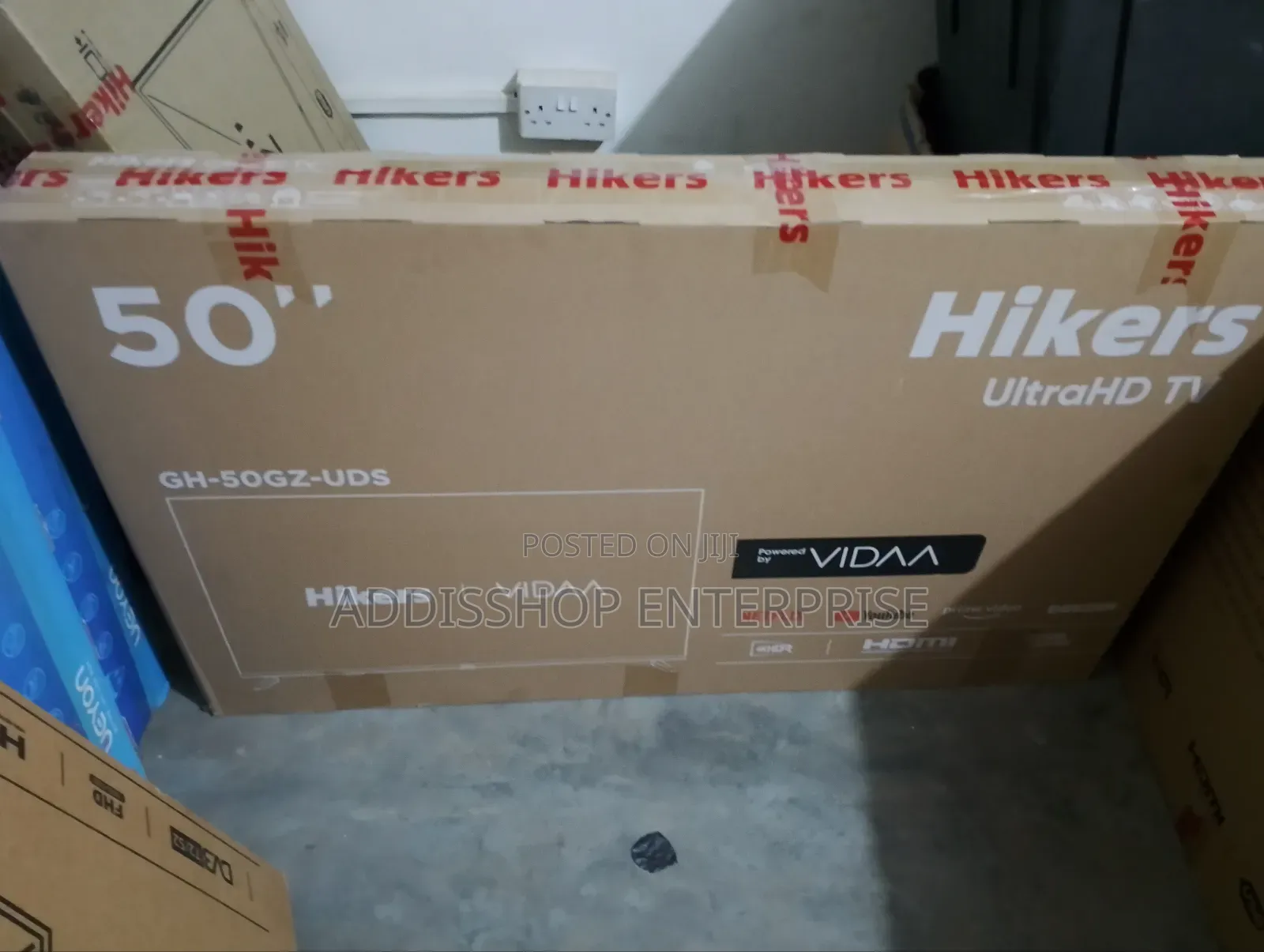 Hikers Tv 50 Inches Vidaa Smart Uhd Frameless With Bluetooth