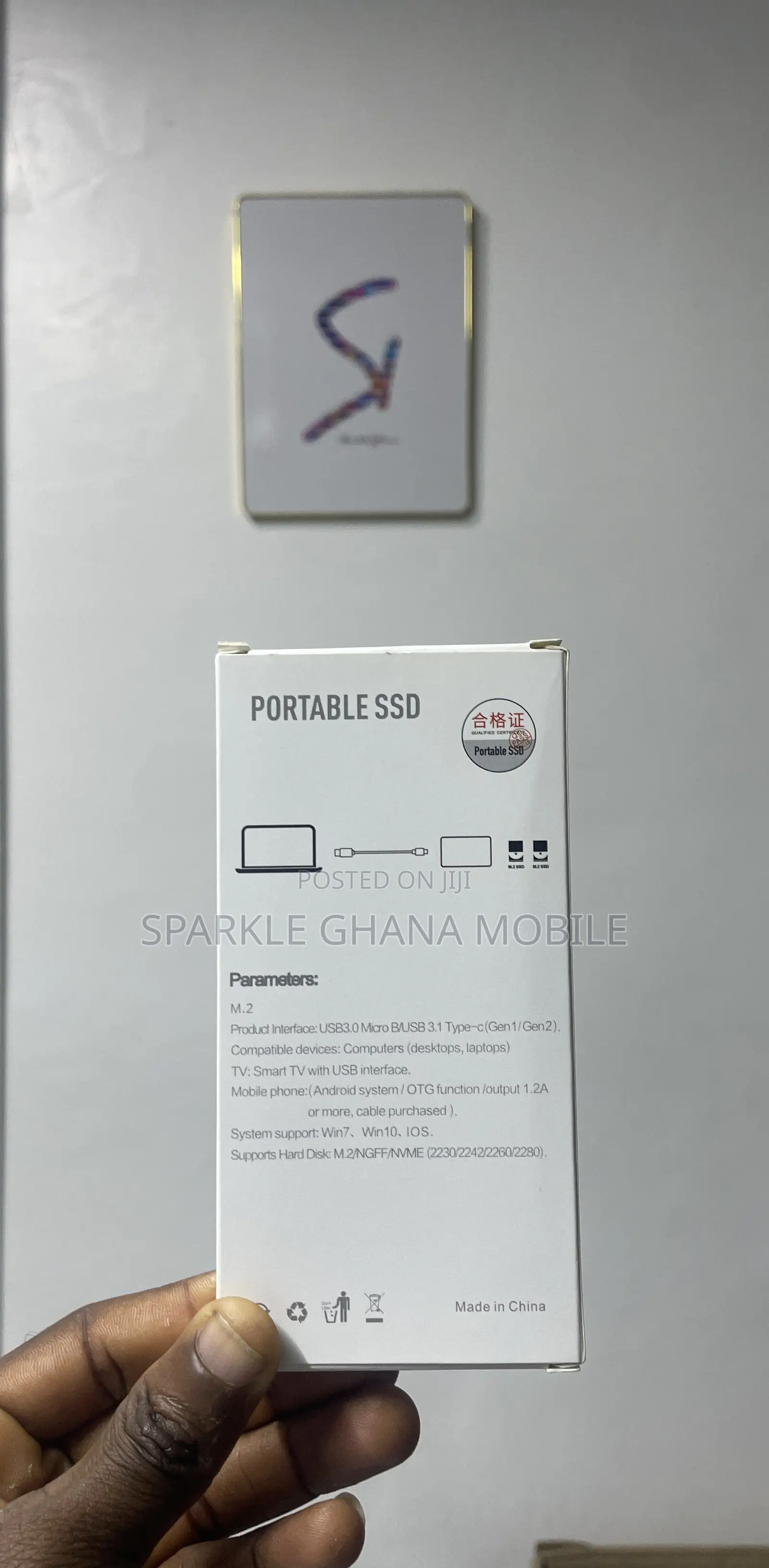 Portable M.2 SSD Case